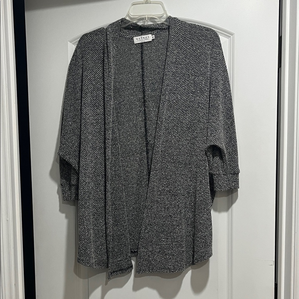 Velvet by Graham and Spencer Women's Open-Front Cardigan